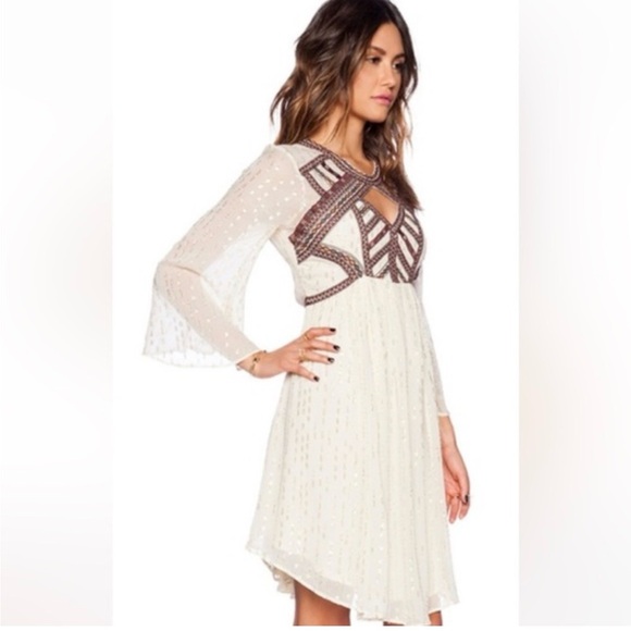 Free People All You Need Boho Mini Dress - Picture 2 of 10